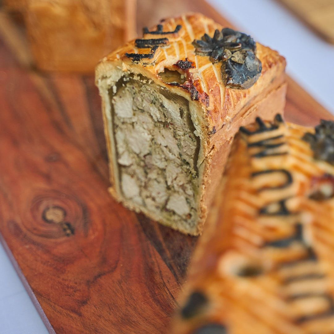Tranche de pâté en croûte